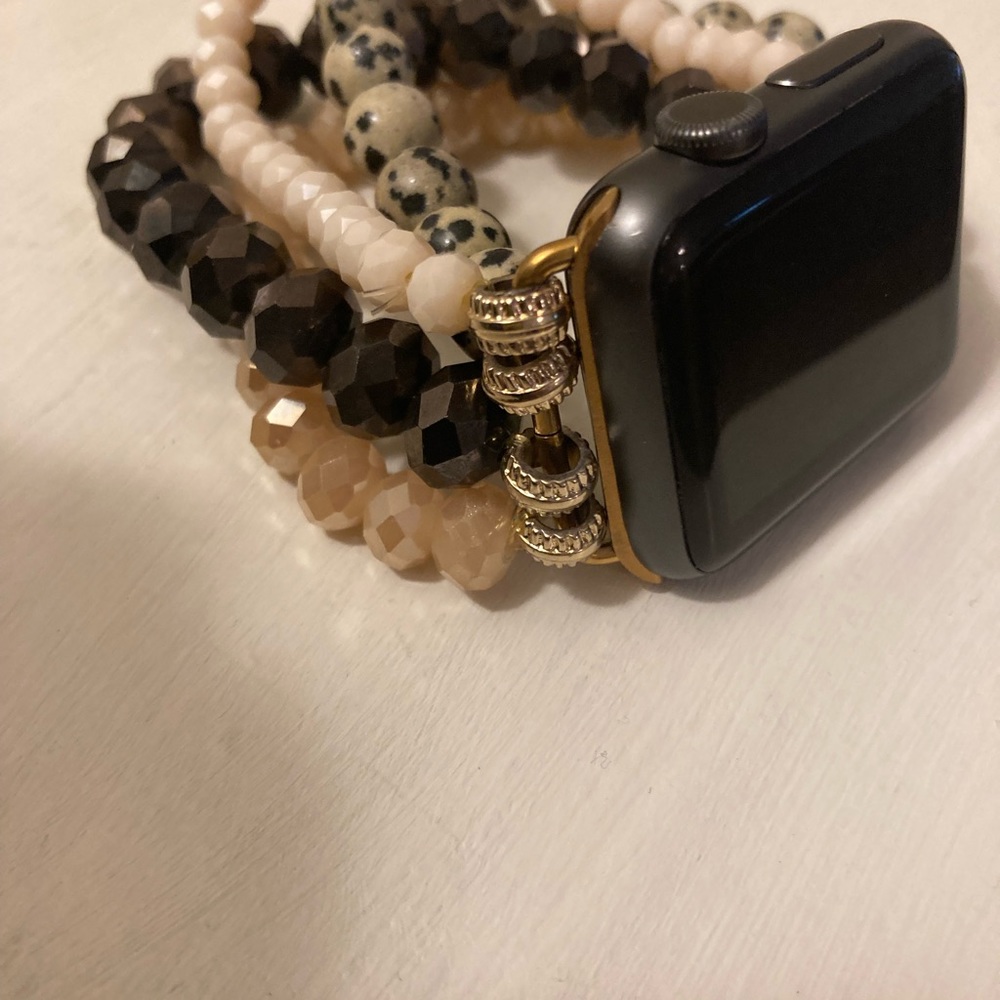 Beaded Apple Watch band